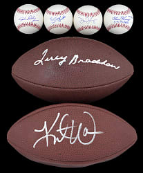 Multi-Sport Balance of Collection with (9) Signed Including Terry Bradshaw, John Daly & Stormy Daniels