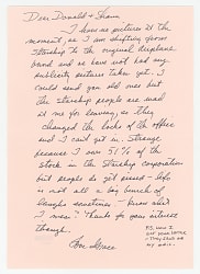 Grace Slick Signed Handwritten Letter to Fans with Signed Envelope - Both PSA/DNA