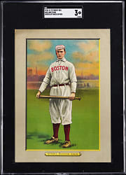 1910-1911 T3 Turkey Red #38 Jake Stahl Checklist Back (Offer) SGC VG 3 - Clean!