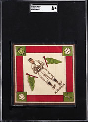 1914 B18 Blanket Walter Johnson Green Pennants SGC Authentic