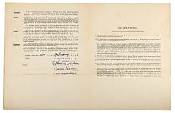 1947 Jim Gilliam Signed Baltimore Elite Giants Negro National League Uniform Players Contract - JSA LOA