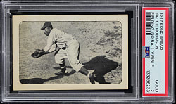 1947 Bond Bread Jackie Robinson Rookie Fielding, No Ball Visible PSA GOOD 2