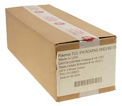 2015 Pokemon XY Roaring Skies Factory-Sealed Unopened Booster Box Case (6 Boxes, 216 Packs)