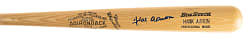 Hank Aaron Signed Bat - JSA