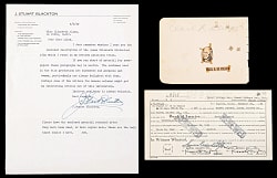 Hollywood Pioneers Signed Flats (3) with DeMille, Goldwyn & Blackton