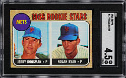 1968 Topps #177 Nolan Ryan Rookie SGC VG/EX+ 4.5