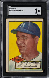 1952 Topps #314 Roy Campanella High Number SGC POOR 1
