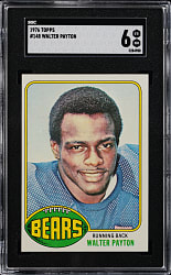 1976 Topps Football #148 Walter Payton Rookie SGC EX/NM 6