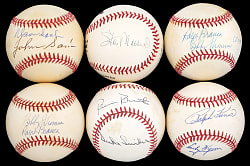 Multi/Dual-Signed Baseball Collection (18)