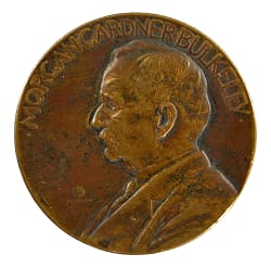 1916 Medallic Arts Co. Morgan Bulkeley Tribute Bronze Medal