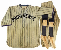 Circa 1915 Bunny Fabrique Providence Grays Game-Used Road Uniform