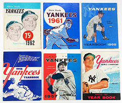 1956-1967 New York Yankees Publications (75) With (34) Yearbooks & (13) World Series Programs