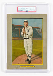 1911 T3 Turkey Red Cabinets #78 Home Run Baker Ad Back PSA Authentic (Altered)