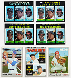 1970 & 1971 Topps Collection (950+) with (150+) Hall of Famers & Several High Numbers