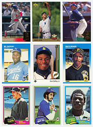 1980-2010 Baseball Complete Set Collection (51) with 1989-2010 Upper Deck Near Run