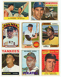 1954-1979 Topps Hall of Fame & Star Collection (400+) with Mickey Mantle & Ted Williams