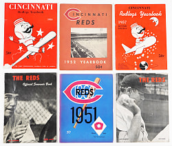1940s to 1960s Cincinnati Reds Yearbooks Balance of Collection (50)
