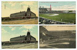 1913-1914 Philadelphia Shibe Park Real Photo Postcards (4)