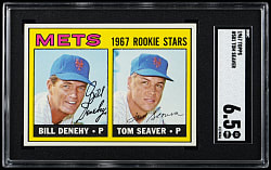 1967 Topps #581 Tom Seaver Rookie SGC EX/NM+ 6.5