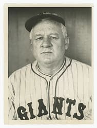 1930 John McGraw Original News Service Photograph - PSA/DNA Type I