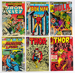 1970s Marvel/DC/Other Bronze Age Super-Hero Comic Book Treasure Chest Bundle (239)