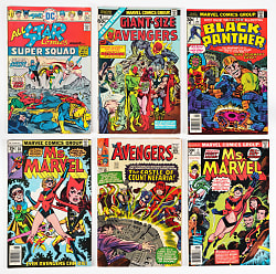 1960s-1970s Marvel/DC/Other Comic Book Treasure Chest Bundle (200+) with Ms. Marvel Partial Run (11/23)