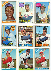 1965-1969 Topps Collection (2,300+) with (50+) Hall of Famers & Many Stars