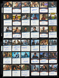 2019 Rittenhouse Archives Lost In Space Collection with (45) Autograph Cards Including Maxwell Jenkins/Taylor Russell Dual-Signed Card