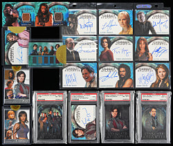 2005-2008 Rittenhouse Archives Stargate Atlantis Season 1-4 Collection with 58 Autograph Cards Including Jason Momoa