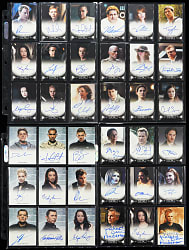 2010-2011 Rittenhouse Archives Stargate Universe Seasons 1 & 2 Collection with 38 Autograph Cards Including 2 Limited Richard Dean Anderson Cards