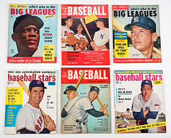 1940s-1960s Miscellaneous Baseball Magazines (57 Issues)