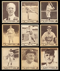 1940 Play Ball Low Number Near Set (176/180)