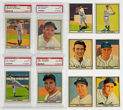 1941 Play Ball Near Set (69/72) with (14) PSA Graded