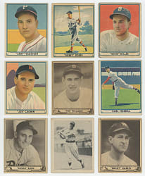 1939-1941 Play Ball Collection (32) with (10) Hall of Famers Including Ted Williams