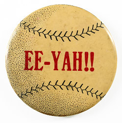 1907-1920 Hughie Jennings "EE-YAH!!" Pin