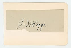 1930s-1940s Joe DiMaggio Early Career Cut Signature - Full JSA LOA