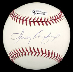 Sandy Koufax Single-Signed OML/Selig Baseball - Steiner COA
