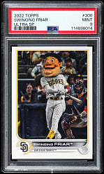 2022 Topps #300 "Swinging Friar" Ultra Short Print PSA MINT 9
