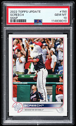 2022 Topps Update #150 "Screech" Super Shortprint PSA GEM MINT 10