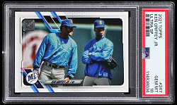 2021 Topps #247 Ken Griffey Jr. Ultra Short Print PSA GEM MINT 10