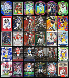 Mostly Post-2020s Football Singles Collection (8,250+) with Several Superstars (750+) Modern Inserts