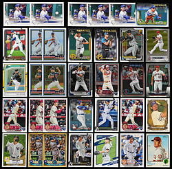 Post-2020s Baseball Singles Hoard (16,000+) with Numerous Superstars Including Blocks of Aaron Judge & Shohei Ohtani