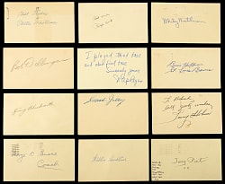 1950s to 1960s Signed Postcards (130)