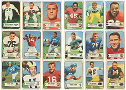 1954 Bowman Football Near Set (125/128)