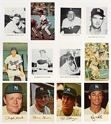 1940s to 1970s Baseball Stadium (695) and Player (120) Postcards Balance of Collection