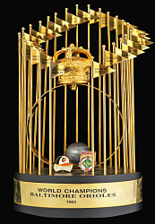 1983 Baltimore Orioles World Series Champions Trophy