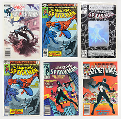 1970s-1990s Marvel Spider-Man Related Comic Collection (200+) with Amazing Spider-Man #252 & Secret Wars #8