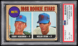 1968 Topps #177 Nolan Ryan Rookie PSA VG-EX 4