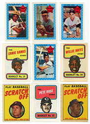 1970-1971 Topps & Kellogg's Complete/Partial Set Trio - (99) Total Cards