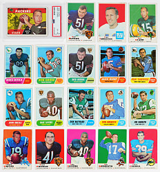 1968 & 1969 Topps Football Near Set Pair - (480) Total Cards